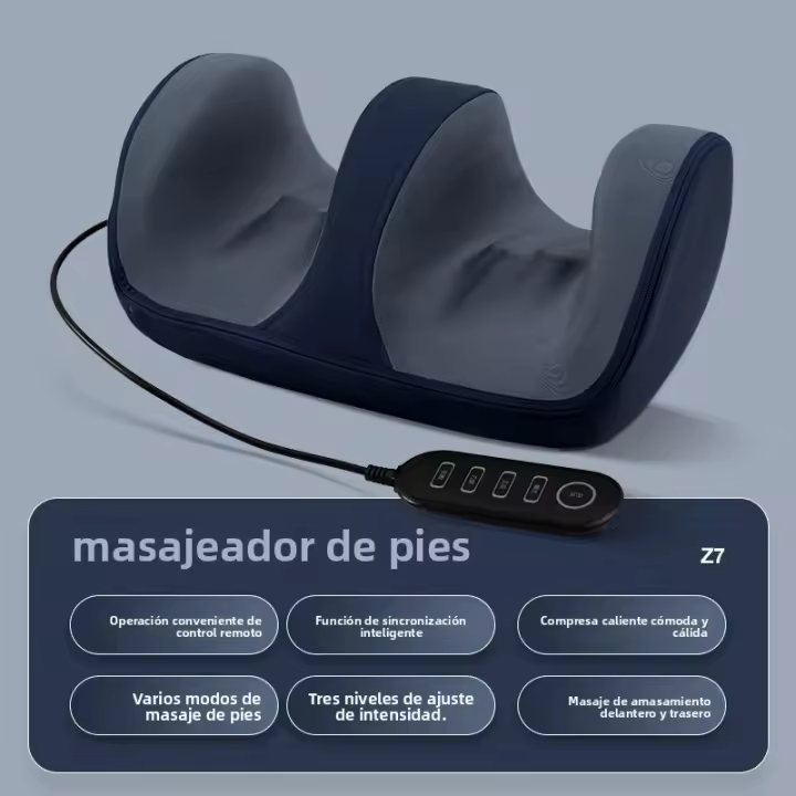 Máquina de masaje de pies de becerro Compresa caliente automática transfronteriza masajeando hermosas piernas Masaje de pies Hermoso tesoro de pies Masajeador de pies de piernas - 1