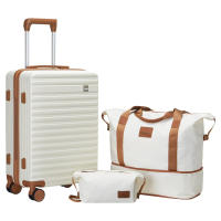 Imiomo-Equipaje rígido con ruedas giratorias, juego de equipaje ligero con cerradura TSA, 20 - details 0