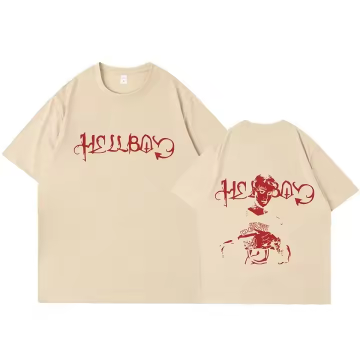 Camiseta retro hip-hop, ropa para hombres y mujeres, ropa de mujer de verano de alta calidad - 1