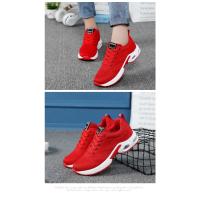 Zapatillas de deporte de moda para mujer, zapatos de tenis transpirables de malla con cojín de aire, fondo suave, para correr al aire libre - details 9