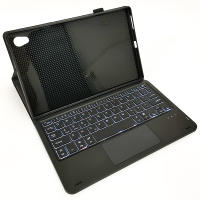 Funda de teclado Bluetooth para Lenovo Tab M10 HD 2nd Gen 10.1 pulgadas TBX306 TBX306F TBX306X Estilo sólido Material de cuero sintético Compatible con dispositivos portátiles electrónicos - details 1