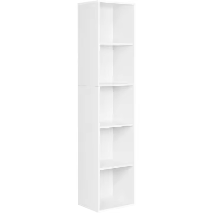Libreria de 5 Cubos de Almacenamiento Estantería de Columna para Exposición - 1