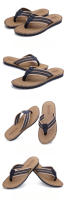 Chanclas de verano para hombre, sandalias de playa casuales antideslizantes y resistentes a los olores para estudiantes - details 13