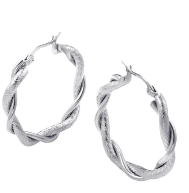 Pendientes de Aro en Plata de Ley 925,para Mujer,,sencillos,Regalos originales para mujer - 1