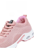 Zapatillas de moda para mujer Fly Woven Zapatillas de malla transpirable cómodas Air Cushion Zapatillas para correr Zapatillas deportivas - details 5