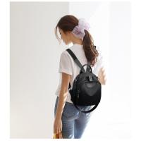 2025 nueva mochila de tela Oxford de moda casual mochila de viaje de gran capacidad para mujer - details 6