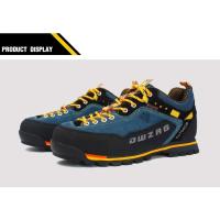 Zapatos De Senderismo Impermeables A La Moda, Zapatillas De Escalada Para Hombre, Zapatillas De Deporte Con Cordones Informales - details 15