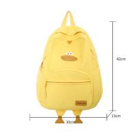 Mochila Escolar De Dibujos Animados, Pato, Ocio, Estilo Campus, Escuela Primaria Y Secundaria - details 2