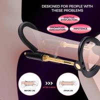 Extensor de borde para agrandar dispositivo, potenciador de pene ajustable, Juguetes sexuales de crecimiento para hombres, entrenador duradero con retraso - details 1