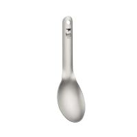 Cuchara de titanio, villa antibacteriana para acampar al aire libre de 140 mm, cucharas para niños y bebés - details 2
