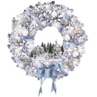 Pegatinas de Ventana de Navidad 2024 Campana de Navelganta Pino de PVC Autoadhesiva - details 34
