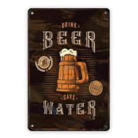 Carteles de cerveza fría, carteles de lata de Metal Vintage, bebida Retro, Bar, Club, Pub, restaurante, placa de decoración artística de pared - details 29