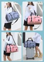 Bolso grande para Fitness, bolso deportivo para mujer, zapatos secos y húmedos, bolsillo, bandolera de un solo hombro, natación, Yoga, gimnasio, mochila de viaje - details 2