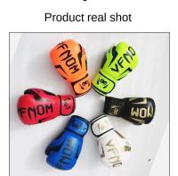 Guantes profesionales de PU para adultos y niños, Sanda, entrenamiento, Muay Thai, combate, Fiess Bo, deportes, Taekwondo, 6/12Oz - details 11