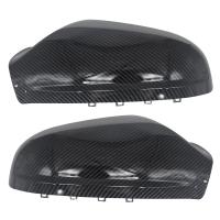 2 uds cubierta de espejo retrovisor de coche tapa de fibra de carbono carcasa de espejo retrovisor de marcha atrás para Opel Astra J K 2010-2019 - details 0