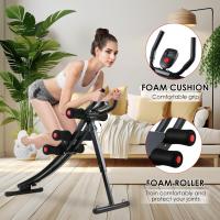 Máquina de entrenamiento Abdominal y núcleo de Fitness, equipo de Fitness plegable, 4 niveles, entrenamiento de fuerza en gimnasio en casa - details 5