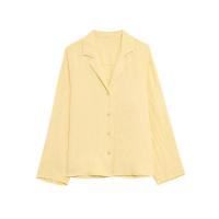 - Conjunto de camisa con botones de lino para mujer a la moda, cintura media elástica, bolsillos laterales, conjunto de dos piezas para mujer - details 3