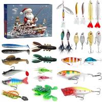 Calendario de aviso de pesca, cuenta regresiva navideña, juego de 24 días, 2024 - details 2