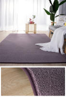Alfombra de Terciopelo de Coral Gris Gruesa, Antideslizante, Ideal para Sofá de Estar, Dormitorio, Balcón - details 16