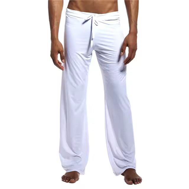 Pantalones largos de seda de hielo para hombre - 1