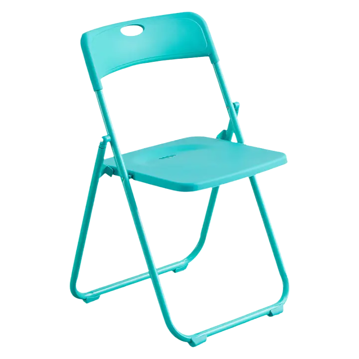 Taburete simple, sillón, silla plegable para el hogar, silla de oficina portátil, silla de conferencia, silla de ordenador, silla de comedor, sillas de dormitorio - 1