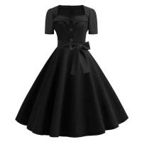 Elegante Vestido de Verano para Mujer Vintage 2025 Estilo Retro de los 50s 60s - details 9