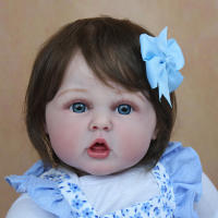 Muñeca de bebé Reborn de silicona hecha a mano, juguete de princesa realista, 60 CM, 24 pulgadas - details 10