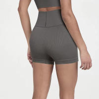 FKAFIT Pantalones Cortos Sin Costuras de Cintura Alta con Efecto Scrunch Butt para Mujeres Talle de Gimnasio Fitness Outfits Material de Nylon Tipo de Actividad al Aire Libre - details 9