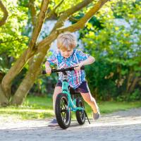 Bicicleta Sin Pedales con Freno de 2-6 años, Bici Equilibrio de 14 Pulgadas con Caballete y Timbre, Altura de Sillín Regulable, hasta 40kg, Juguetes para Niña y Niños - details 23