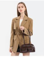 Bolso de Hombro de Cuero Vintage Estilo Coreano 2025 para Mujer - details 21