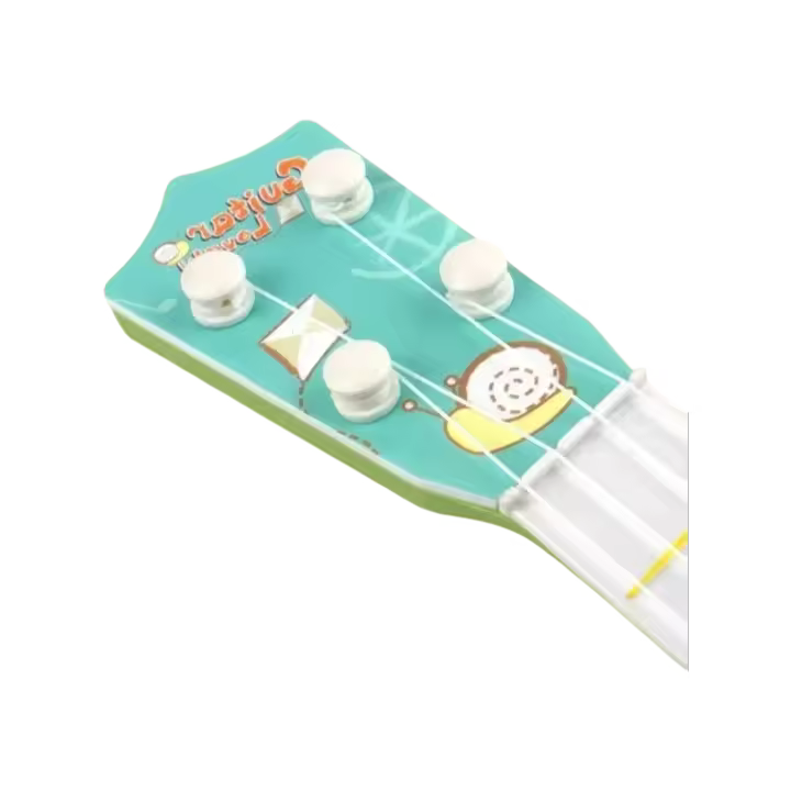Ukelele Para Niños Juguetes Musicales 4 Cuerdas Pequeño Guitarra Instrumento Educativo Montessori Regalo De Aprendizaje De Música - 1