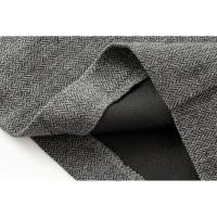 Falda A-line de Cintura Media para Mujer Pliegues Cinturadas Elegantes para Oficina - details 8