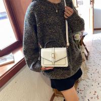 Bandolera mensajero de cuero de PU elegante, bolso bandolera de Color sólido, bolso de mano para mujer - details 19