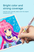 Knysna-Juego de rotuladores acrílicos de 84 colores, pinceles para tela, pintura de roca, cerámica, vidrio, lienzo, fabricación de tarjetas DIY, suministros de arte - details 2