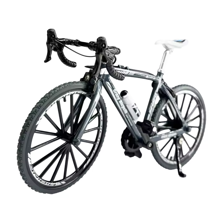 Mini Bicicleta De Aleación 1:10 Modelo Fundido a Presión Bicicleta De Montaña En Miniatura De Metal Juguete De Carreras Para Coleccionistas - 1