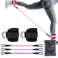 Bands de Resistencia TPE Correas de Tobillo para Fitness Soporte de Anillo D - details 3