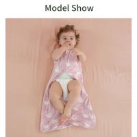 Sacos de dormir de tela de algodón para bebé, chaleco sin mangas, edredón antipatadas para niño recién nacido, saco de dormir delgado de verano con cremallera bidireccional, nuevo - details 6