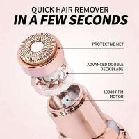 Novedad Sin Flaw Afeitadora Portátil Recargable para Mujeres Eliminadora de Vello Corporal sin Dolor para Cara y Ombligo Accesorio de Belleza - details 2