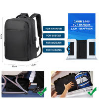 Mochila De Negocios impermeable para hombre, morral de viaje para ordenador portátil con puerto de carga USB, gran capacidad, 15,6 pulgadas - details 6