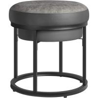 Taburete Redondo Banco de Maquillaje con Tapa Reversible Carga de 300kg - details 28