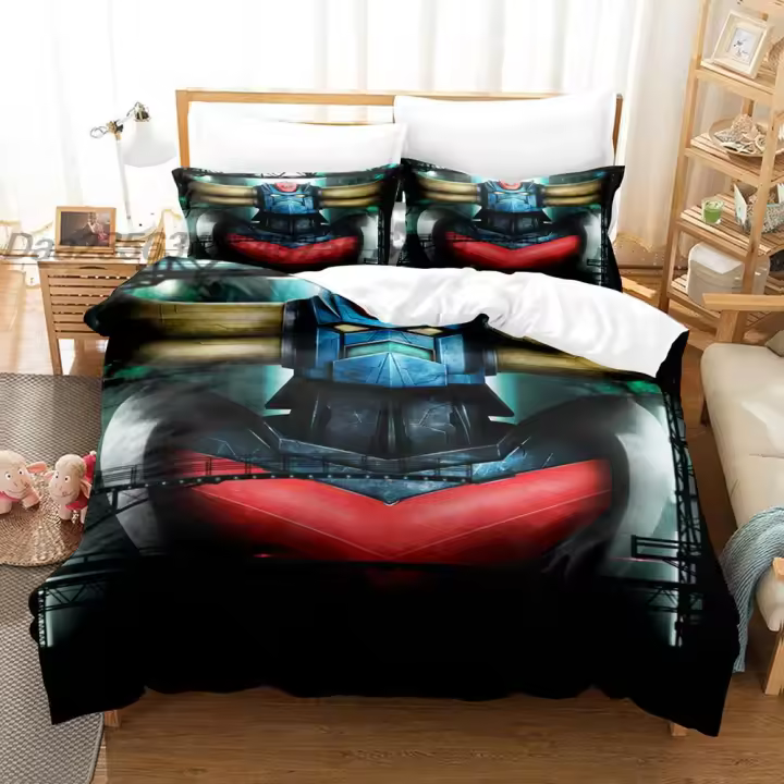 Conjunto de Ropa de Cama Goldorak con Estampado 3D de Anime Kawaii 2022 - 1
