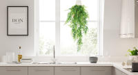 Huryfox Planta Artificial Colgante de Helecho