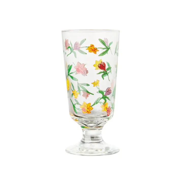 Estilo coreano Phnom Penh pequeña copa de margarita tulipán francés copa de gallo ins copa de vino tinto linda copa de vino - 1