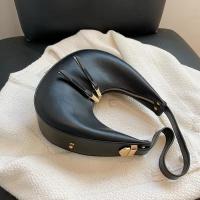 Bolso tote de moda para mujeres Bolso de lujo de medio cuarto Luna bolso de hombro de marca para damas Bolso de axila de cuero PU y monedero - details 26