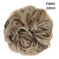 Extensiones de cabello para mujer, peluca Retro para Cosplay, peluca para discoteca y Bar, coleteros sintéticos, moño de pelo desordenado, piezas de cabello postizas - details 2