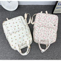 Mochila escolar fresca para mujer, literaria y artística, versátil, con flores informales, para niña y estudiante, novedad de 2024 - details 44
