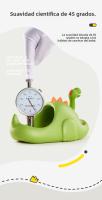 Fondo grueso cuello de serpiente zapatillas de dinosaurio cuello largo dragón hogar sandalias de dibujos animados - details 6