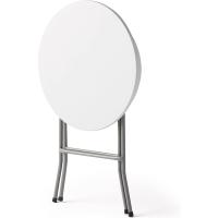 Mesa Plegable Portátil Multifuncional, 84x84x74cm, Cuadrada, Blanco - details 9
