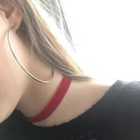 40-80mm Exaggerated Big Smooth Circle Hoop Earrings  for Women Aros Simple Round Loop Ear Wedding Jewelry Brincos Cool Gift - details 5