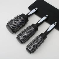 Peine Redondo Cepillo de Nailón para Estilizar el Cabello Tubo Termérico de Aluminio - details 3